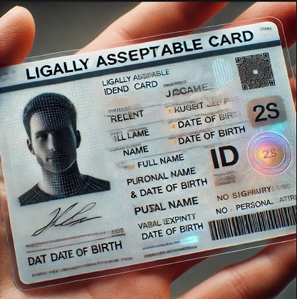 A legally acceptable id has which characteristic - USA BEST FAKE ID