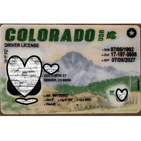 Colorado driver's license scannable fake id online buying