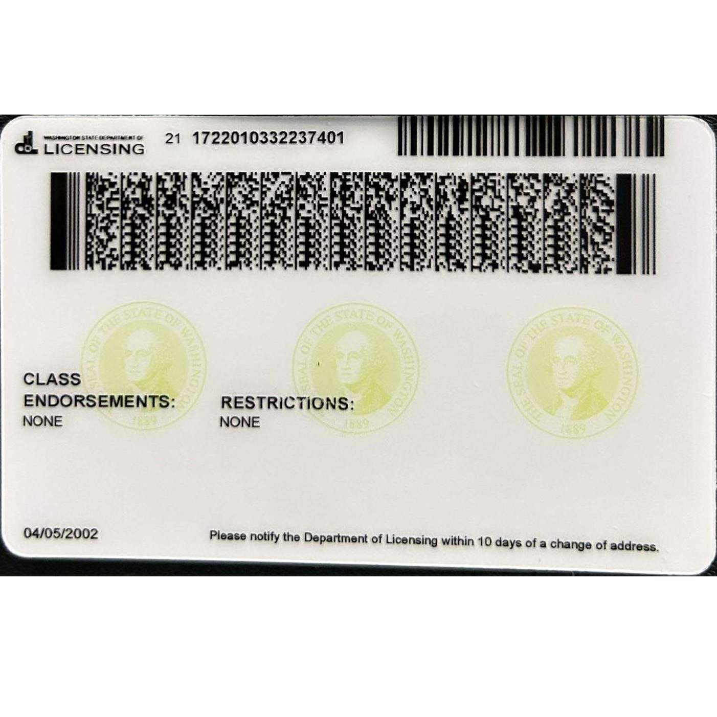 Buy Washington fake driver's license online | USA BEST FAKE ID